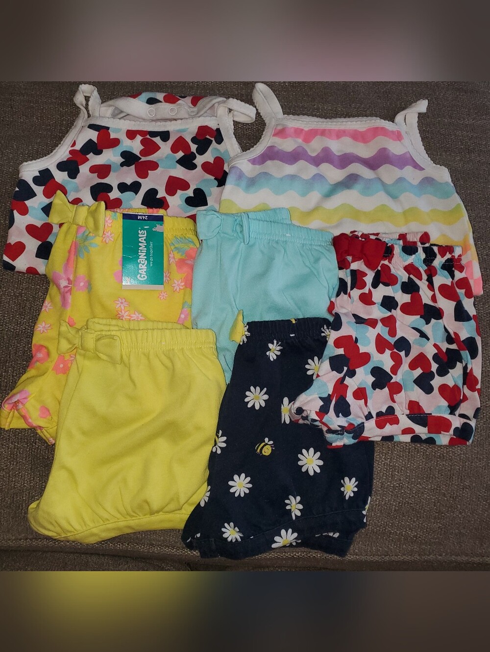 24 Month Mix And Match Tanks And Shorts